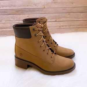 Timberland Brinda 6” Lace-Up Nubuck Leather Boots